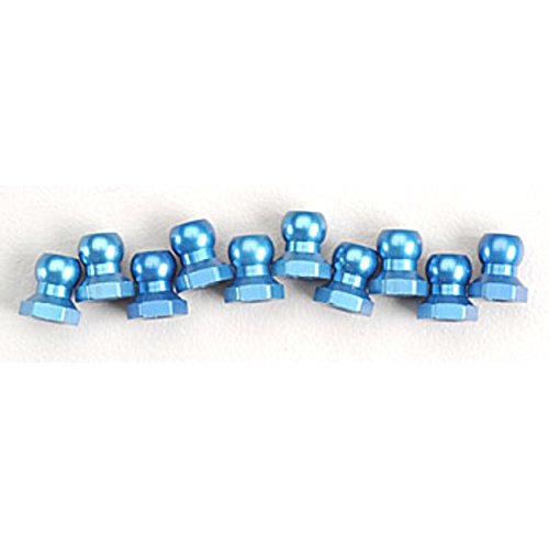 Tamiya 53640 Aluminum Ball Nut 5mm Blue (10)
