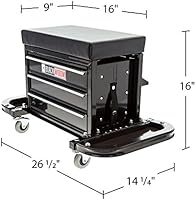 Black Widow Tb Creeper Seat With Drawers Amazon Ae