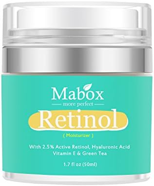 Face Cream Moisturizer Day Night Moisturizing Cream for Face and Eye, With Retinol, Hyaluronic Acid &amp; Vitamin E - Improve Dry Skin, Anti Aging, Reduce Wrinkles Fine Lines Acne (1.7 Fl Oz)