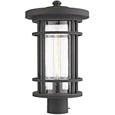 Z-Lite 570PHB-ORB 1 Light Outdoor Post Mount Fixture, Oil Rubbed Bronze
