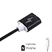[2 Pack]Yeworth 2 in 1 Lightning to Audio 3.5mm Headphone and Lightning Charger Adapter [Support iOS 10.3.2] for iPhone 7 7 Plus