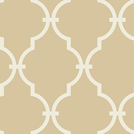 Amazoncom Wallpaper Designer Moroccan Arabesque Eggshell