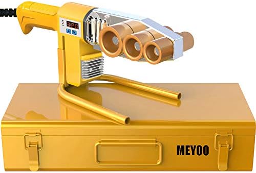 Water Pipe Welder Plastic Pipe Welding Fusion Machine, 20V-800W Ø 20-32mm (3 Tube Fitting)