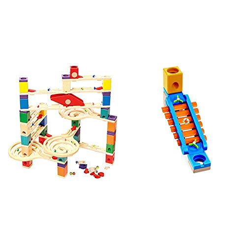 Hape Quadrilla Wooden Marble Run Construction Vertigo Quality Time