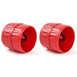 QWORK Pipe And Tubing Reamer, Pipe Reamer for