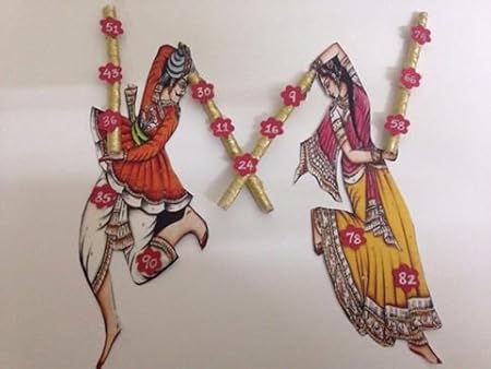 Dandiya Raas Handmade Tambola Tickets