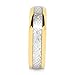 100S JEWELRY 6mm Men's & Women's Tungsten Carbide Ring Meteorite Inlay Wedding Band Size 4-13