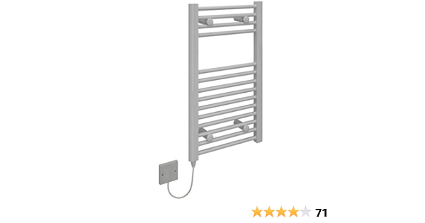 KUDOX 5060235345272 eléctrico calentador de toallas – blanco ...