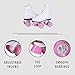Chicago Girls Rink Roller Skate - White Youth Quad Skates