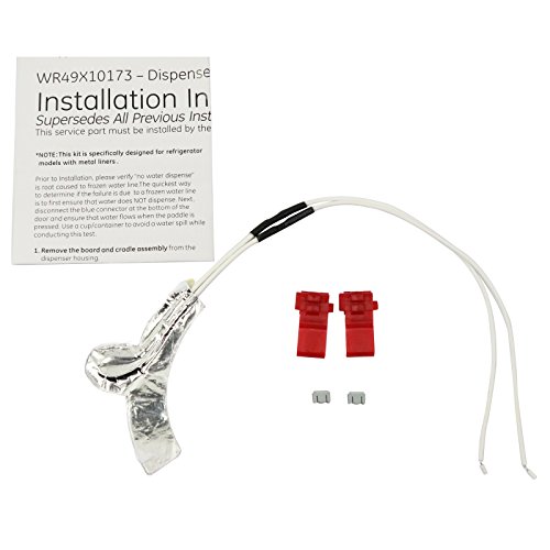 Dispenser Water Tube Heater for General Electric Refrigerator WR49X10173