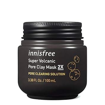 Buy Stockout Innisfree Super Volcanic Pore Clay Mask 2x 100ml Online At Low Prices In India Amazon In