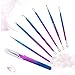 JOLIFILE Blackhead Remover Pimple Comedone Extractor Tool Treatment for Blemish, Whitehead, Zit Removing for Risk Free Nose Face Skin 7-PCS Acne Removal Kit