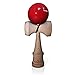 Kendama by Alpha Kendama - Pro Model - Strengthens Hand-Eye Coordination, Balance, and Reflex - Standard Size Kendama - Red Color