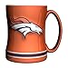NFL Denver Broncos Sculpted Relief Mug Alternate Color, 14-Ounce, Orange