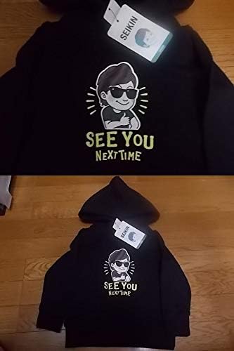 Amazon Co Jp Seikin サングラス フード パーカー キッズ Kids 100 黒 ユーチューブ Youtube Sns ユーチューバー 芸人 ヒカキン Hikakin 服 ファッション小物