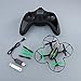 HUBSAN X4 H107C 4 Channel 2.4GHz 6 Axis Gyro RC Quadcopter with 480P Camera and Protection Cover Mode 2 RTF (480P Green Black)