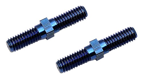 Team Associated 1410 Factory Team Titanium Turnbuckles, 0.630", Blue, 2-Pack