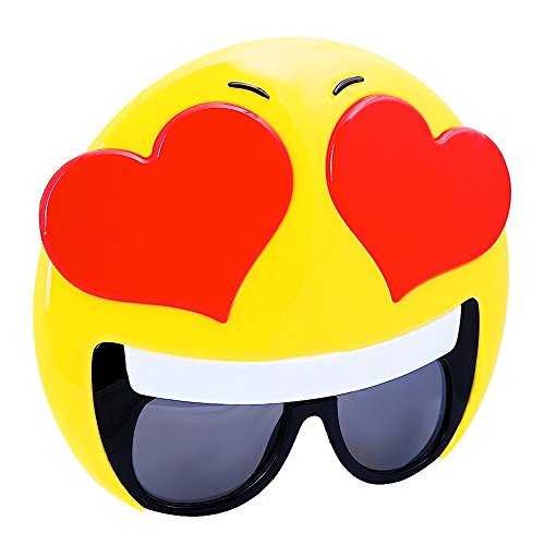 Sunstaches Emotion Hearts Sunglasses