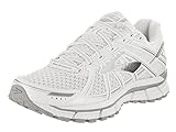 Brooks Women's Adrenaline GTS 17 White/Silver Running Shoe 8.5 Women US