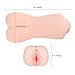 Utimi Male Masturbator 3D Realistic Oral Sex Toy Anal Stroker with Vivid Tongue, Teeth and Plump Ass