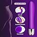 Waterproof Rechargeable g-spot Vibrator for Women - Ultra Soft Bendable Silicone Adult Dildo Sex Toys - Offers Unique Vibration Patterns Massage for Clitoris Vagina