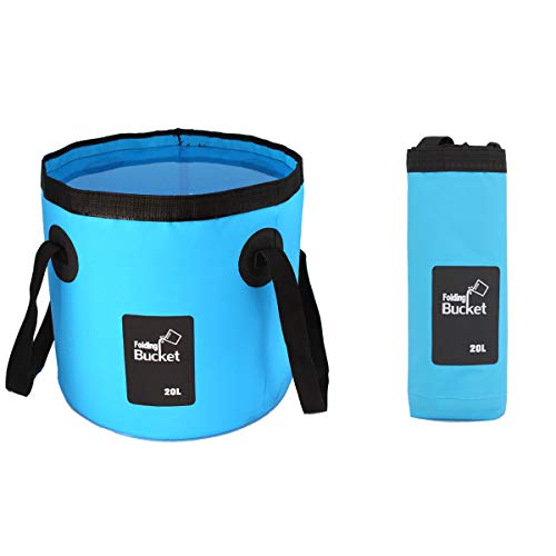 GoldPaddy Collapsible Bucket,Camping Water Storage Container 5 Gallon(20L) eBay
