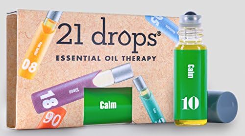 21 Drops - Organic / Wildcrafted Roll-On Essential Oil Blend Deluxe Sample (CALM)