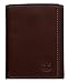 Timberland Men's Exclusive Blix Fine Leather Trifold Wallet (Brown)