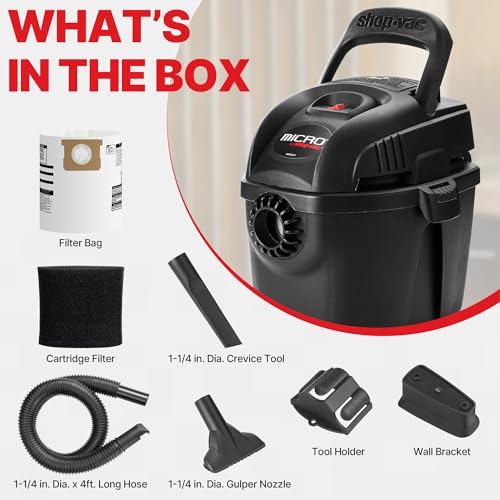 Shop-Vac 2021005 1 Gallon 1.0 Peak HP Micro Wet/Dry Vac photo 12