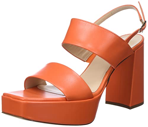 HĂ–GL Zapatos de tacĂłn Cindy para Mujer, Naranja, 37.5 EU X-Ancho