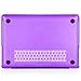 Kuzy - Compatible with MacBook Pro 13.3 inch Case Older Version Release 2015-2012 Rubberized Hard Cover for Model A1502 / A1425 with Retina Display Shell Plastic - Lace Purple