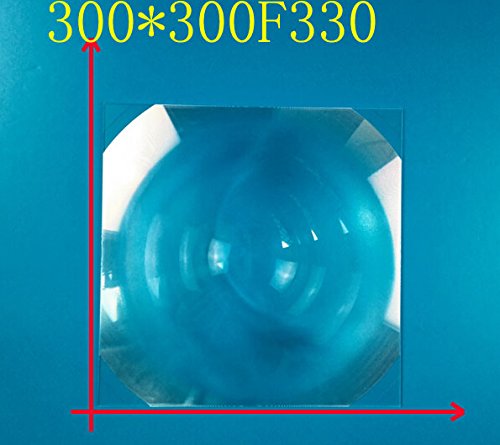 2-Pack Square Fresnel Lens 300*300MM Focal length 330MM Fivefold magnification, 2PCS/Unit, we are professional Fresnel Lens Manufacturer