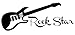 Empresal Guitar Rock Star Decal Wall Vinyl Decor Sticker Bedroom Music Kids Children Art