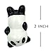 Popculta Cute Panda Chopsticks Rest Dinner Spoon Stand Knife Fork Holder (Set of 3)