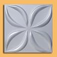 EUROPE Kloster R3W Foam Ceiling Tiles – Glue Up, 20x20, 8-Piece Bundle, White