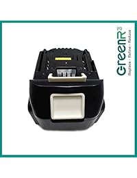 GreenR3   Batería de repuesto para MAKITA BL1840B 18 V, compatible con BL1815N LXT Drill Power Tool Lithium BL182 BL1830 BL1830B BL1840B BL1850 LXT 400 194204 5 194205 3 194309 1 (4000 mAh, 4,0 Ah)