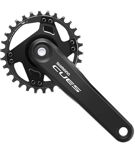 Amazon.com : SHIMANO CUES FC-U6000-2 Crankset - 170mm, 9/10/11
