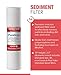 PureDrop PDR-F15-50 Standard 5-Stage Replacement Cartridge for 50 GPD Reverse Osmosis Water Filter System 2-Year Replacement Filter Pack,15 Counts, 12x15x15