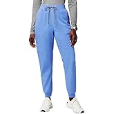 Fabletics Women's High Rise Active Scrub Jogger - MotionTech, 4-Way Stretch, Pocket-Packed, Lightweight, Semi-Slim Fit