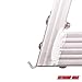 Extreme Max 3005.3386 Replacement J-Hooks for Aluminum Pontoon/Dock Ladder