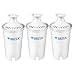 Brita Water Filter Pitcher Advanced Replacement Filters (Packaging May Vary) Original Version, 3 Count