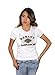 Harley-Davidson Womens Blinding Chrome B&S Wings3 White Short Sleeve T-Shirt - XL