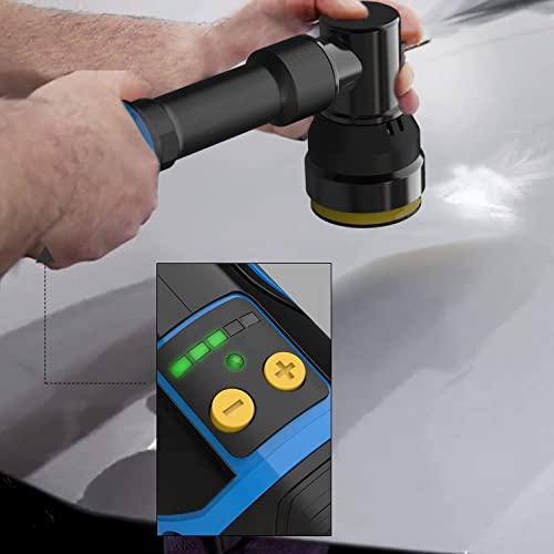 HILDA Mini Polishing Machine,Cordless Mini Polisher Used for Car Detail ...