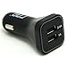 RND Dual 3.4 A (fast) USB car charger for Apple iPhone (7, 7 Plus, 6S, 6S Plus), iPad, Samsung Galaxy (S7, S6), LG, HTC, Moto and all USB Compatible Devices (black)