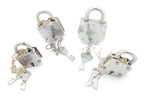 Pad lock set of 4 (set 1)