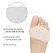 Ballotte Breathable Metatarsal Pads (2Pairs) - Ball of Foot Pain Relief Cushions for Men and Women