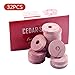 Cedar Rings for Hangers - 100% U.S Red Cedarwooden Blocks (32 Pcs)