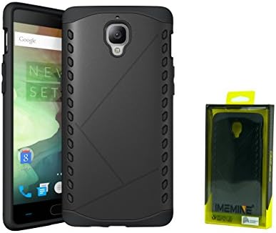 IMEMINE Oneplus 3 Cases Original Hard heavy Duty Armor Shield Case TPU+PC Cover For Oneplus 3 1+3 Back Cover One Plus 3 Coque Fundas (black)