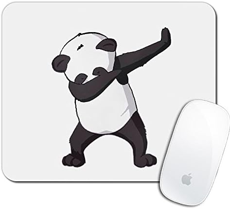 Royal Up Panda Custom Mouse Pad Gaming Mat Keyboard Pad Waterproof Material Non-slip Personalized Rectangle Mouse pad (9.4x7.8x0.08Inch)