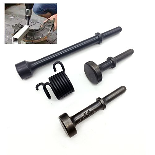 GreatBBA 80mm/100mm/175mm Smoothing Pneumatic Drifts Air Hammer Pneumatic Chisel Bit Spring